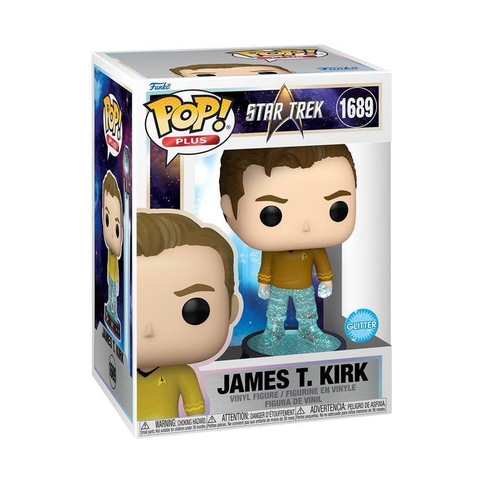 Funko POP! Plus: ST Transporter - Captain Kirk - Star Trek the Original Series - Collectable Vinyl Figure - Gift Idea - Official Merchandise - Toys for Kids & Adults - TV Fans