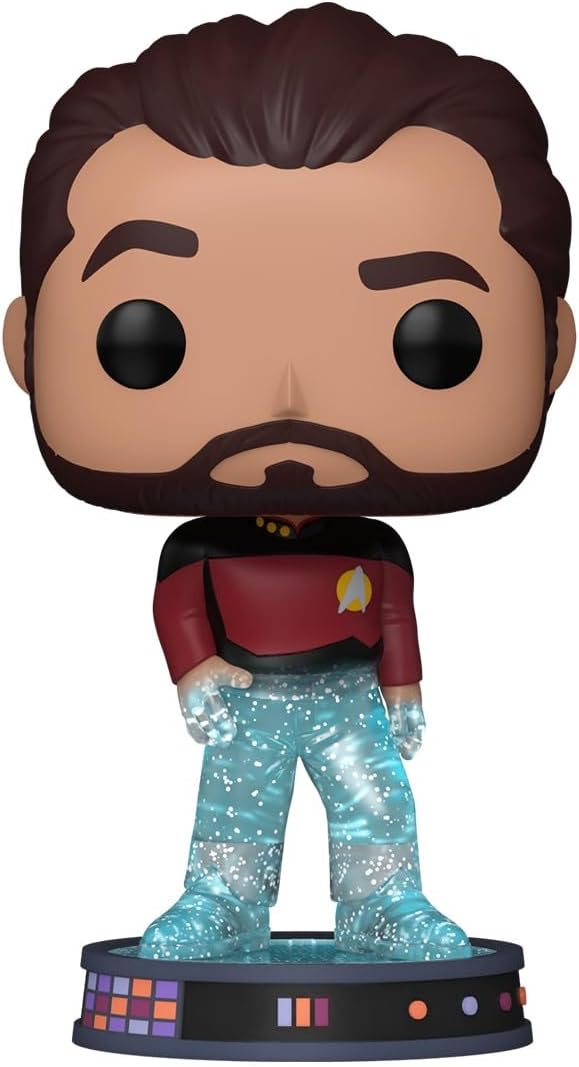 Funko POP! Plus: ST Transporter - William T. Riker - Star Trek Generations - Collectable Vinyl Figure - Gift Idea - Official Merchandise - Toys for Kids & Adults - Movies Fans
