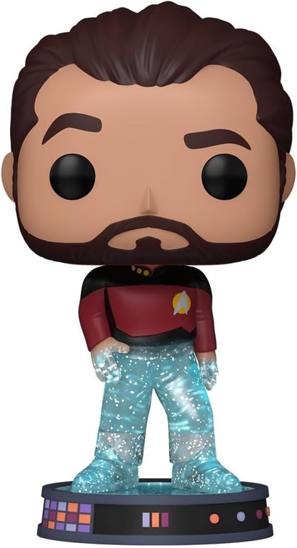Funko POP! Plus: ST Transporter - William T. Riker - Star Trek Generations - Collectable Vinyl Figure - Gift Idea - Official Merchandise - Toys for Kids & Adults - Movies Fans