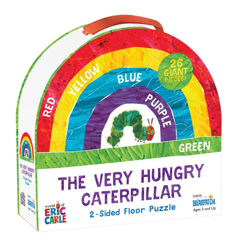 Briarpatch The World of Eric Carle The Very Hungry Caterpillar 2-Sided Floor Puzzle, Grades PreK + (UG-33836