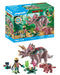 PLAYMOBIL | Dinos | Triceratops met Baby | Dino speelset | Dierenfiguren | Avontuur speelgoed | Voor kinderen van 4+ | 71821