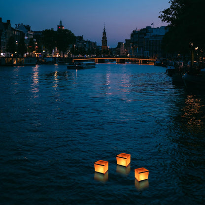 Mad Monkey - Water Lanterns (Pack Of 10) - 11Cm X 11Cm X 11Cm