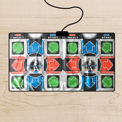 Mad Monkey - Retro Dance Mat For 2 Players (Incl. 110 Songs And 9 Stages)