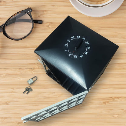 Mad Monkey Mobile Phone Prison with Timer and Key - The Ultimate Solution for Mobile Phone Addicts