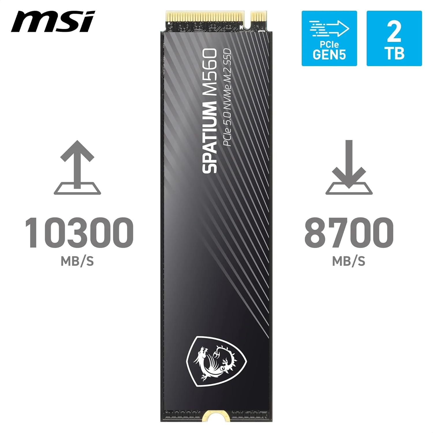 Spatium M560 Pcie 5.0 Nvme M.2 2Tb