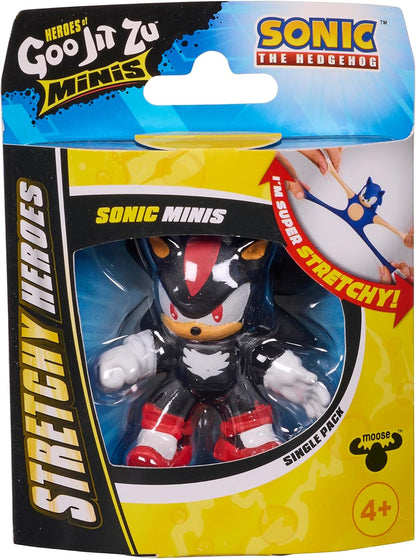 Heroes of Goo Jit Zu Minis Sonic the Hedgehog 2.5-Inch Stretchy Squishy Collectible Character Figures, Styles May Vary
