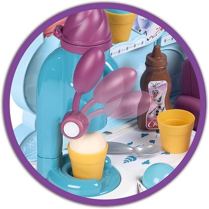 Smoby - Frozen - IJswinkel - Kinderkassa - 22 accessoires + 1 Olaf-figuur