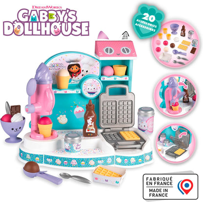 Smoby - Smoby Gabby\`s Poppenhuis Ijs Fabriek 20dlg.