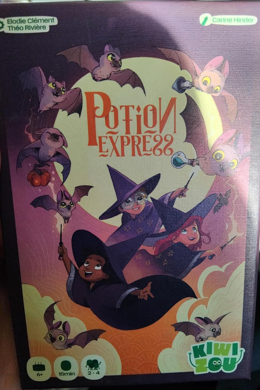Blackrock Games Potion Express - Card Game - Intelligent and Fast - from 6 Years - Ideal with Family and Children - Simple Rules - 2 to 4 Players - Thinking and Remembering - Kiwizou