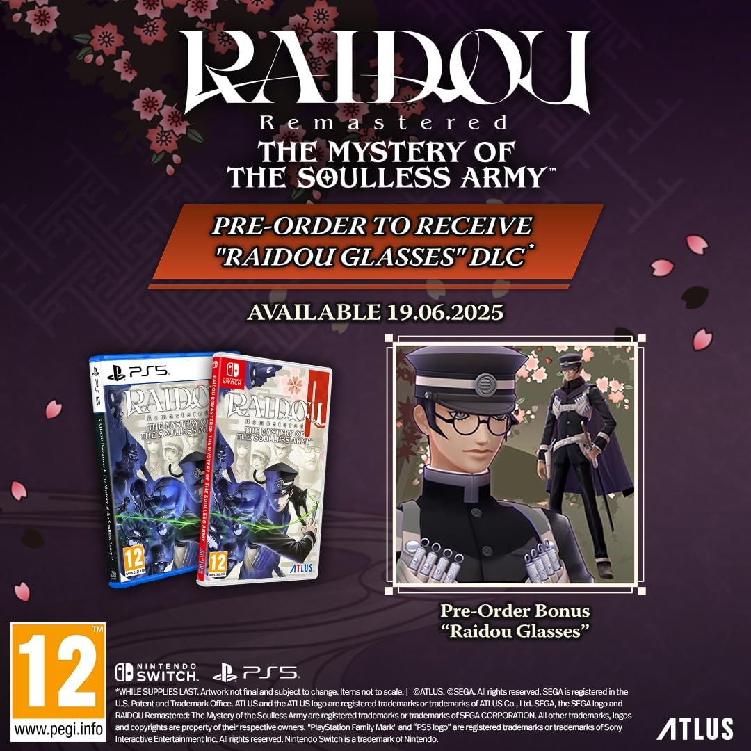 RAIDOU Remastered: The Mystery of the Soulless Army (Playstation 5)