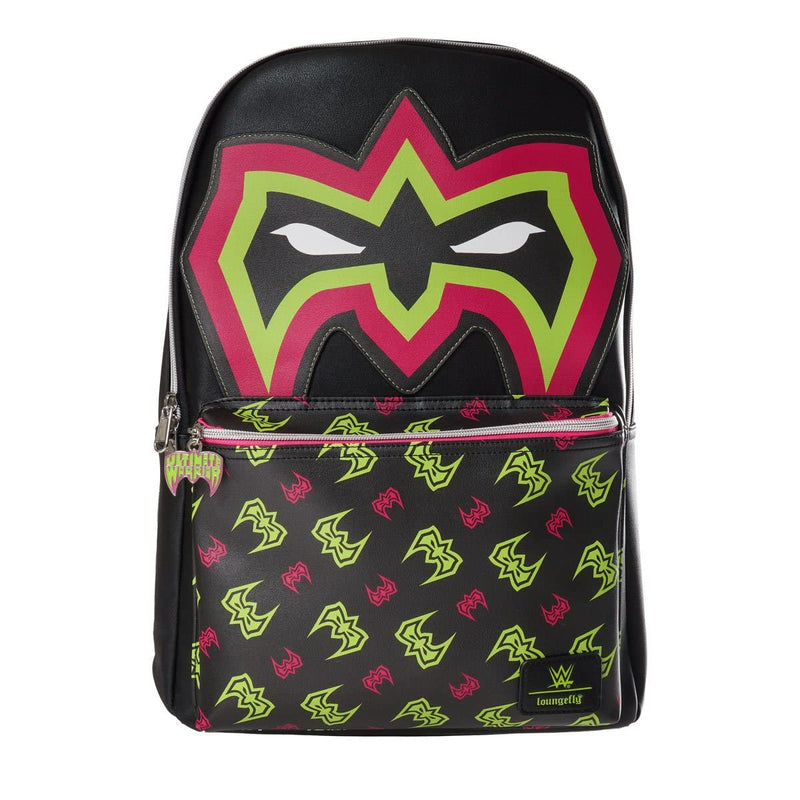 WWE Ultimate Warrior Backpack - Entertainment Earth Exclusive, Black, One Size