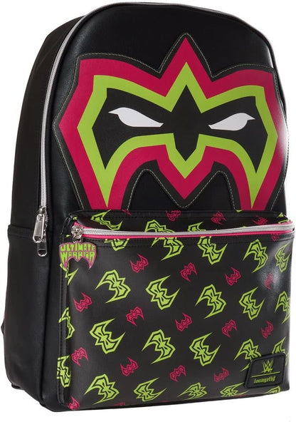 WWE Ultimate Warrior Backpack - Entertainment Earth Exclusive, Black, One Size