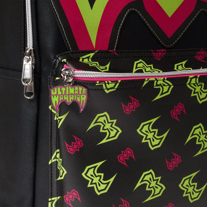 WWE Ultimate Warrior Backpack - Entertainment Earth Exclusive, Black, One Size