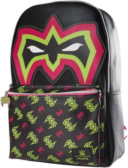 WWE Ultimate Warrior Backpack - Entertainment Earth Exclusive, Black, One Size