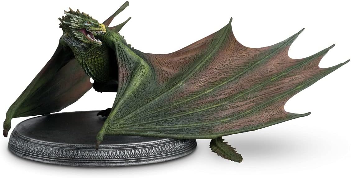 Eaglemoss Collections Game of Thrones - Rhaegal Dragon Model - Game of Thrones Official Models by