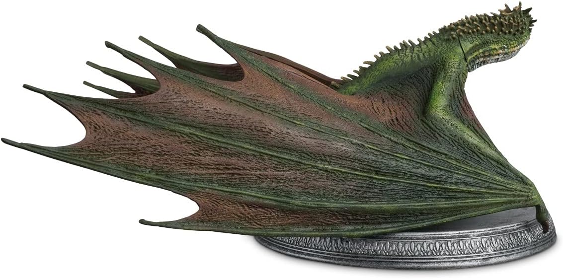 Eaglemoss Collections Game of Thrones - Rhaegal Dragon Model - Game of Thrones Official Models by