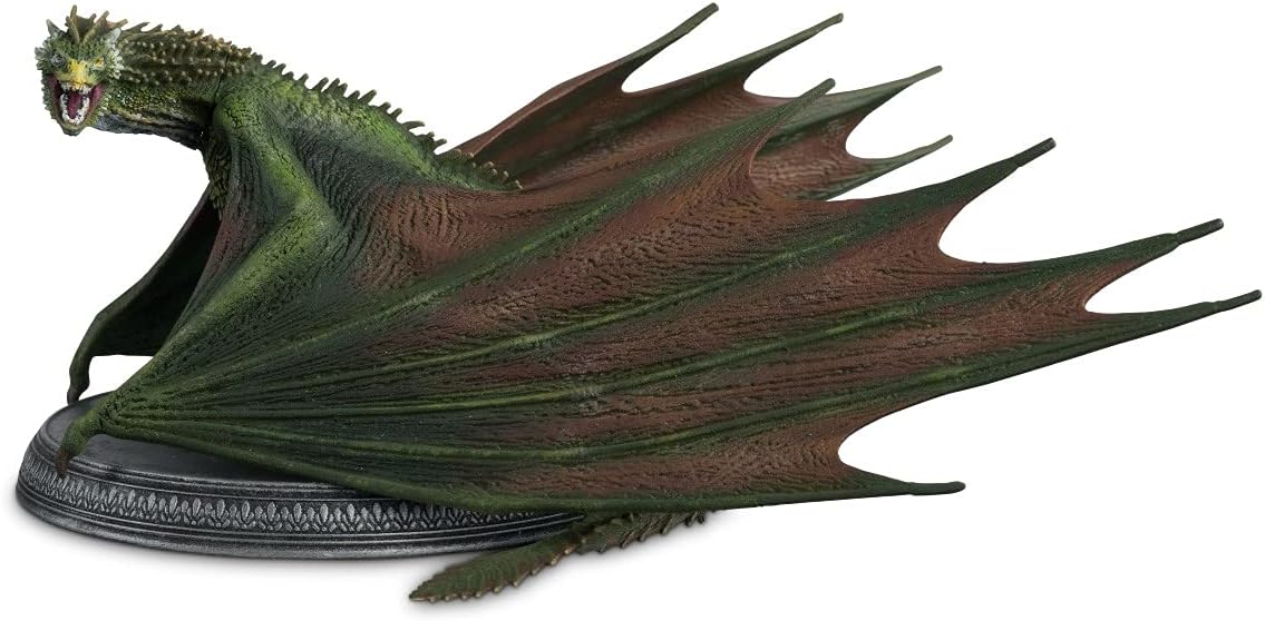 Eaglemoss Collections Game of Thrones - Rhaegal Dragon Model - Game of Thrones Official Models by