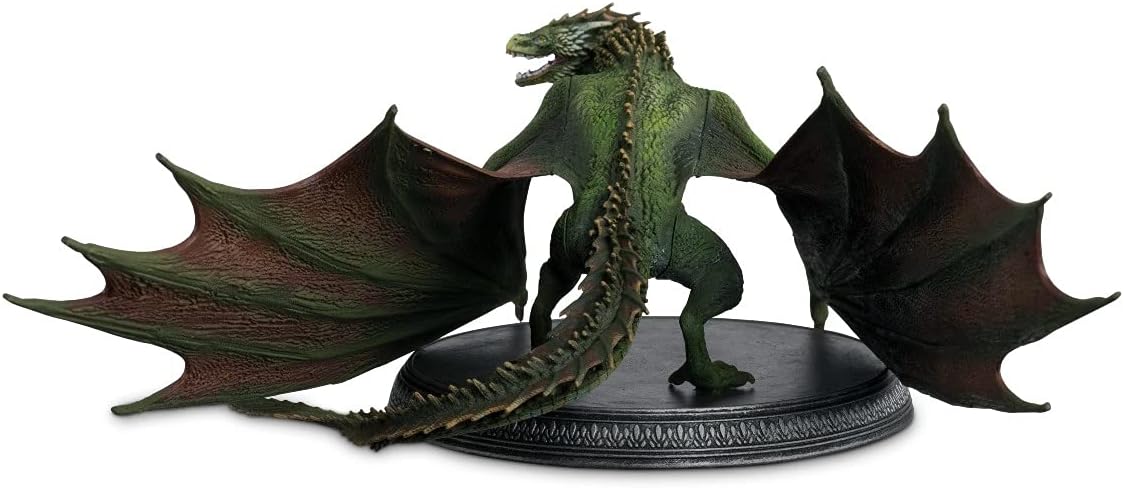 Eaglemoss Collections Game of Thrones - Rhaegal Dragon Model - Game of Thrones Official Models by