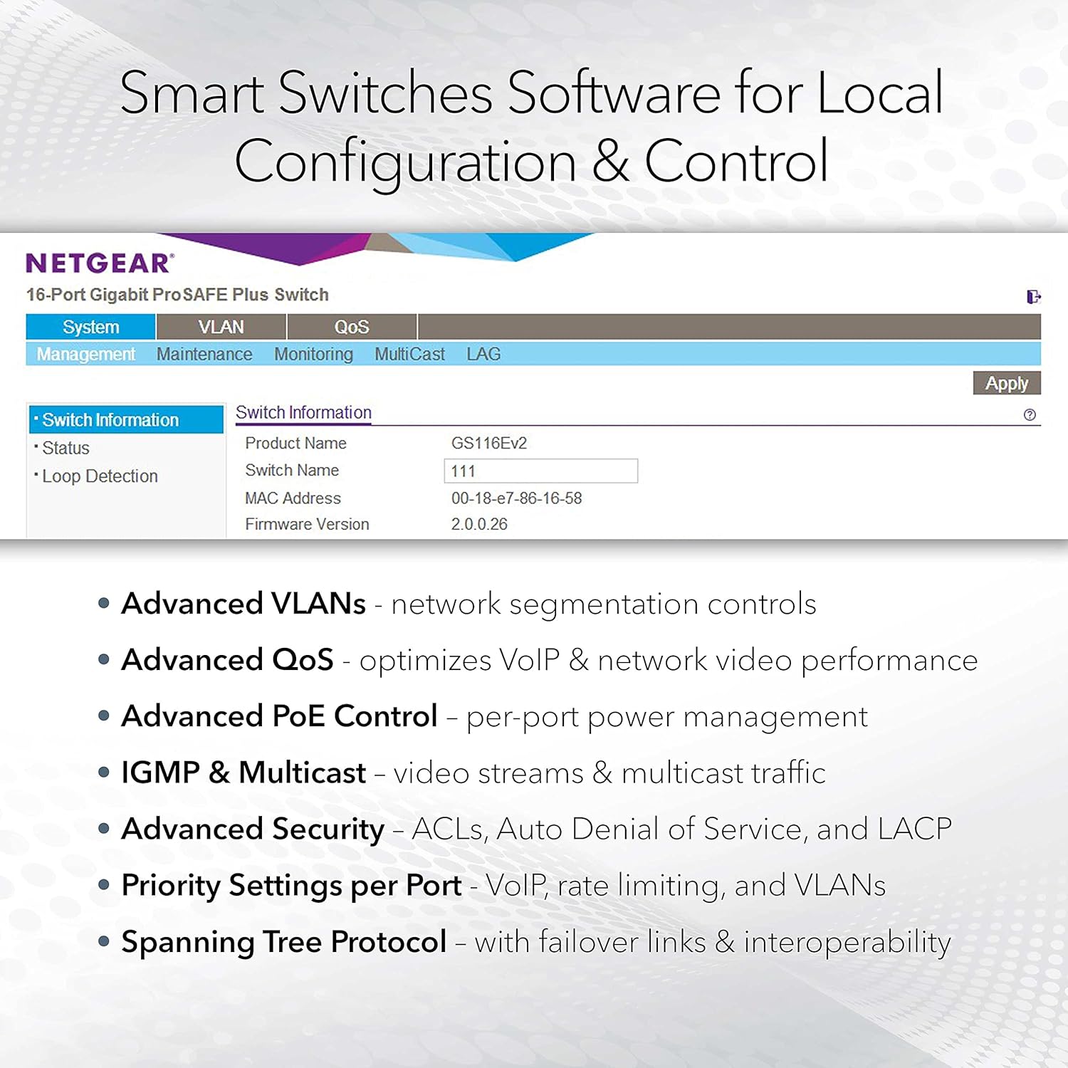 Switch Netgear Gs724T-600Eus