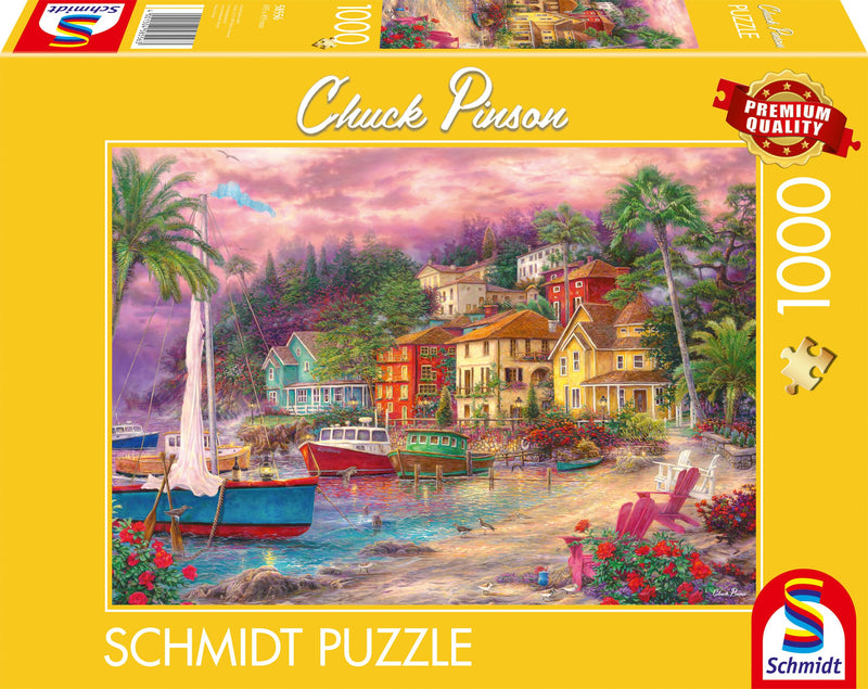 Schmidt Spiele 58556 Chuck Pinson Coastal Magic Jigsaw Puzzle 1000 Pieces, Multi-Colour