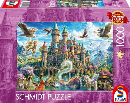 Schmidt | Fairytale Castle in the Land of Imagination (1,000 Pieces) | Jigsaw Puzzle | Ages 14+ | 1+ Players