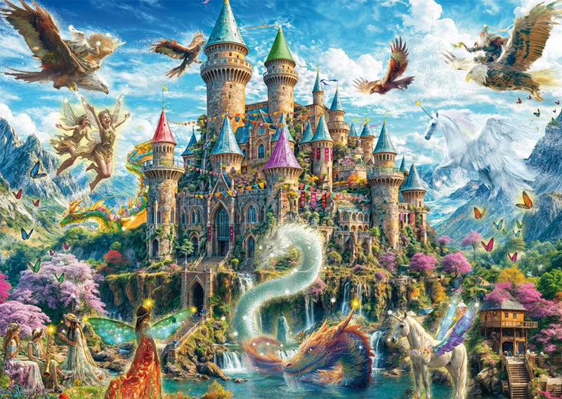 Schmidt | Fairytale Castle in the Land of Imagination (1,000 Pieces) | Jigsaw Puzzle | Ages 14+ | 1+ Players