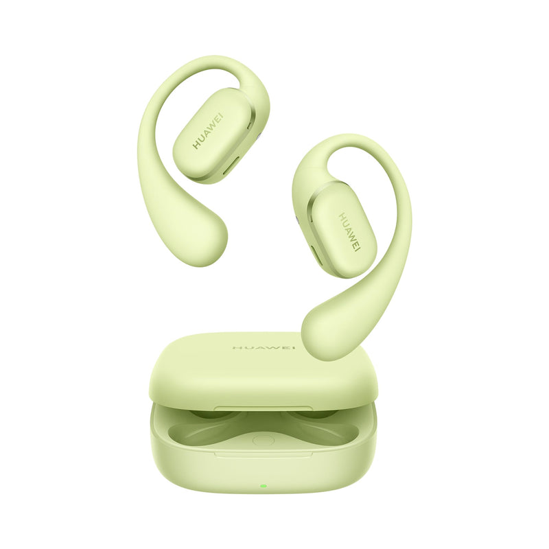 HUAWEI FreeArc Open-Ear Earbuds, Secure Fit and Comfort, IP57 Water Resistance, Dynamic Bass, 28 Hours Playtime, Sports Earphones, Headset for Running Workout Driving, iOS & Android, Bluetooth, Green
