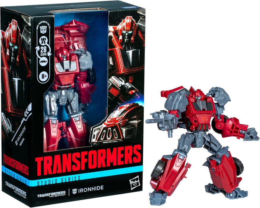 Transformers Studio Series Voyager Class, action figure di Ironhide Gamer Edition, ispirata al videogioco "Transformers: La battaglia per Cybertron"