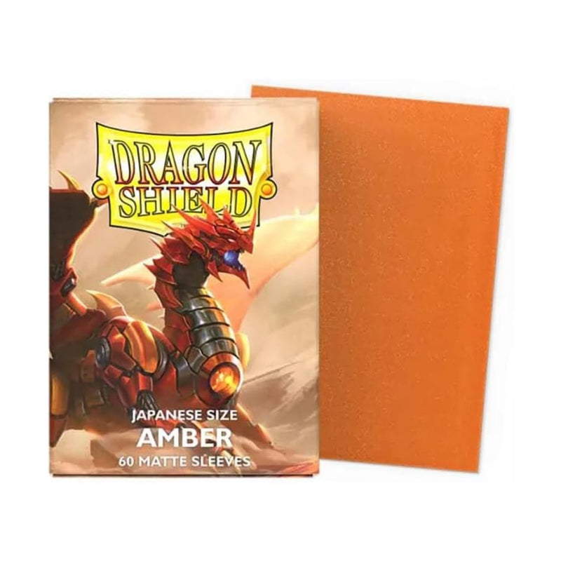 Arcane Tinmen ApS Dragon Shield: Japanese Matte - Amber (60