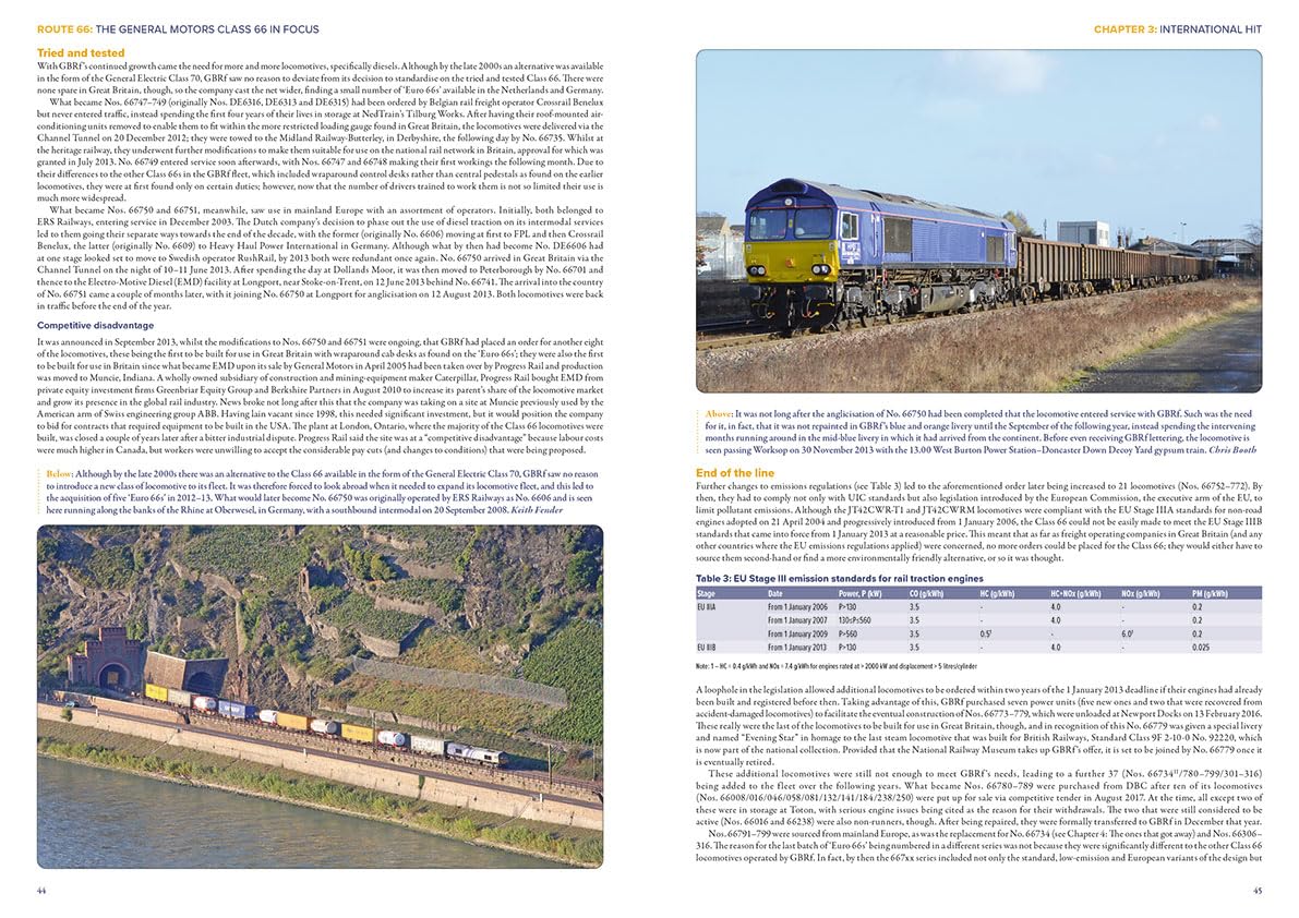 Route 66: The General Motors Class 66 in Focus