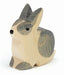 Ostheimer 15022 Kaninchen sitzend aus Holz Höhe 4cm Serie Tiere in Wald & Flur