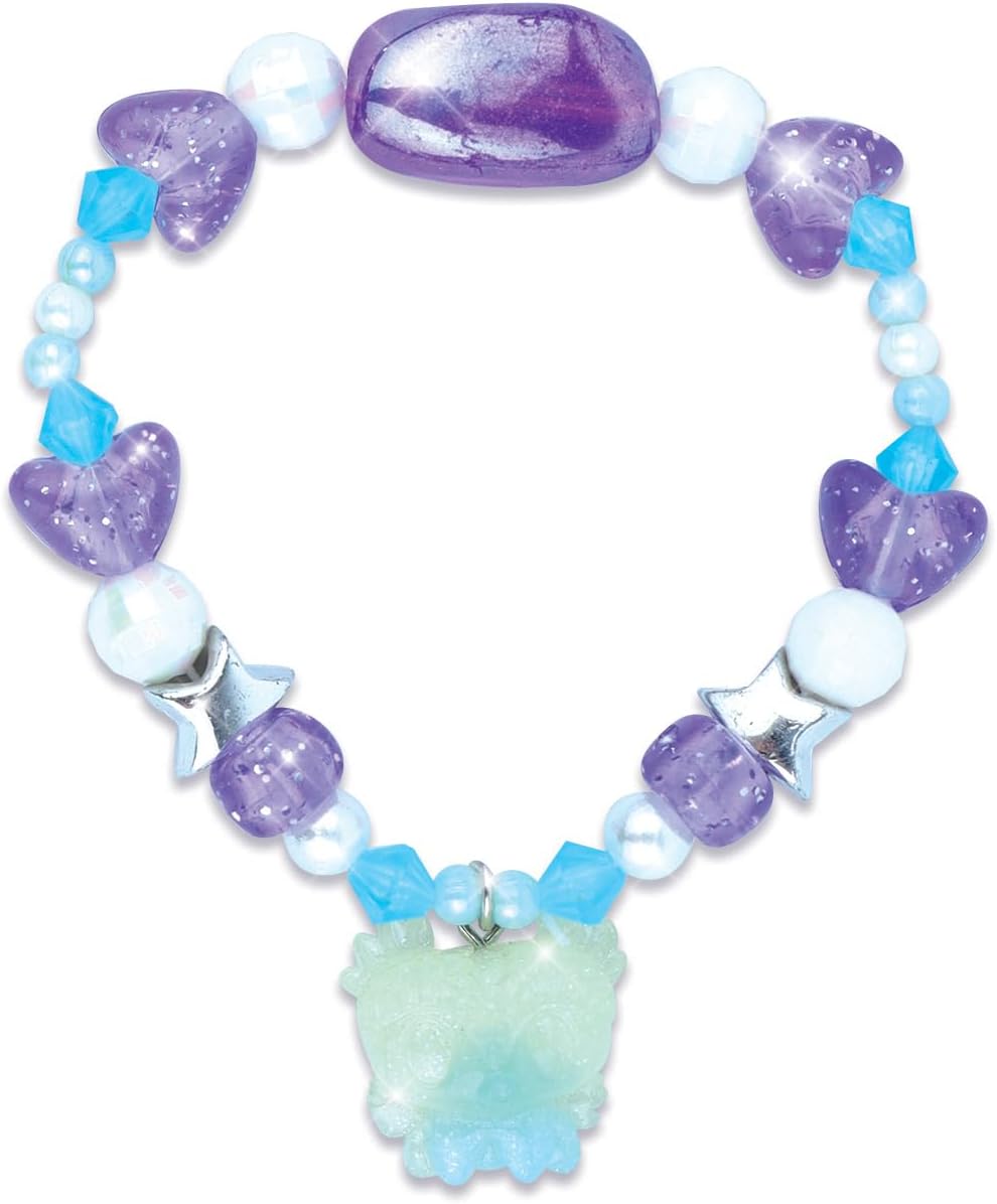 Nebulous Stars Milky Way Beads Set with Over 2000 Beads, Colourful Threads and Strings for Girls Aged 7 Years and Above