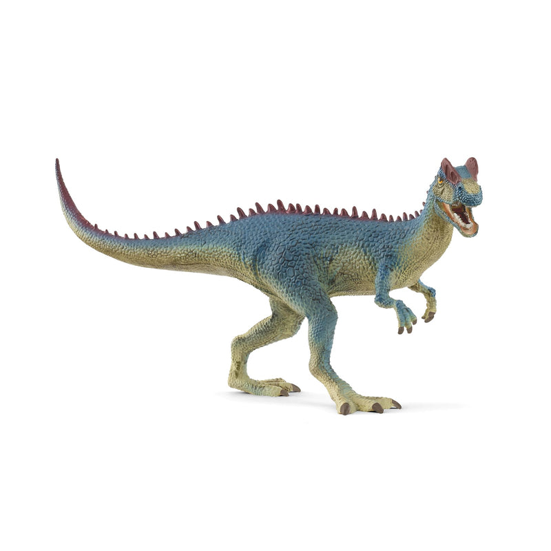 Schleich Dinosaurs | Dilophosaurus 15046 | Dinosaure fidèle aux détails avec mâchoire Mobile | Superbe Cadeau pour Filles et garçons | Dinosaure dès 3 Ans | 8 x 23 x 11 cm