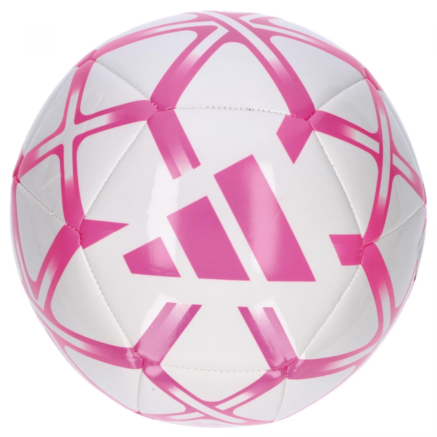 Adidas - Uefa Starlancer Club Football Size 5 - Light Pink/White