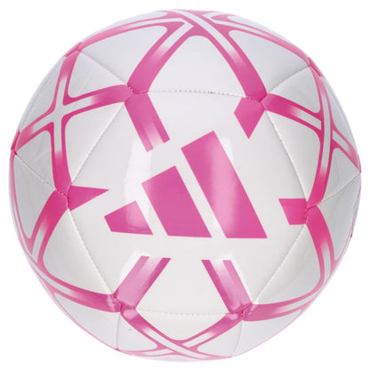 Adidas - Uefa Starlancer Club Football Size 5 - Light Pink/White