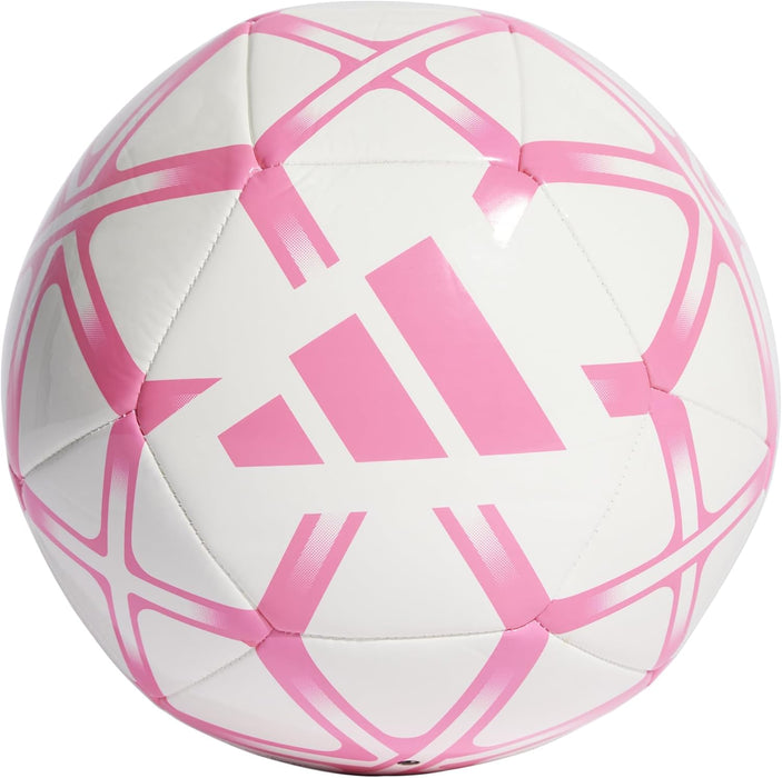 Adidas - Uefa Starlancer Club Football Size 5 - Light Pink/White