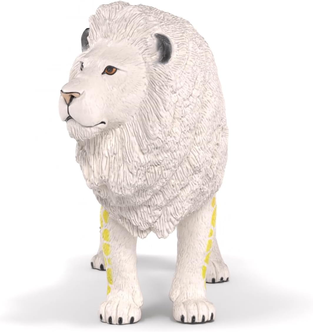 schleich COLLECTORS Leeuw 90 jaar Editie, vanaf 5 jaar, 72264 - Speelfiguur, 4 x 12 x 7 cm