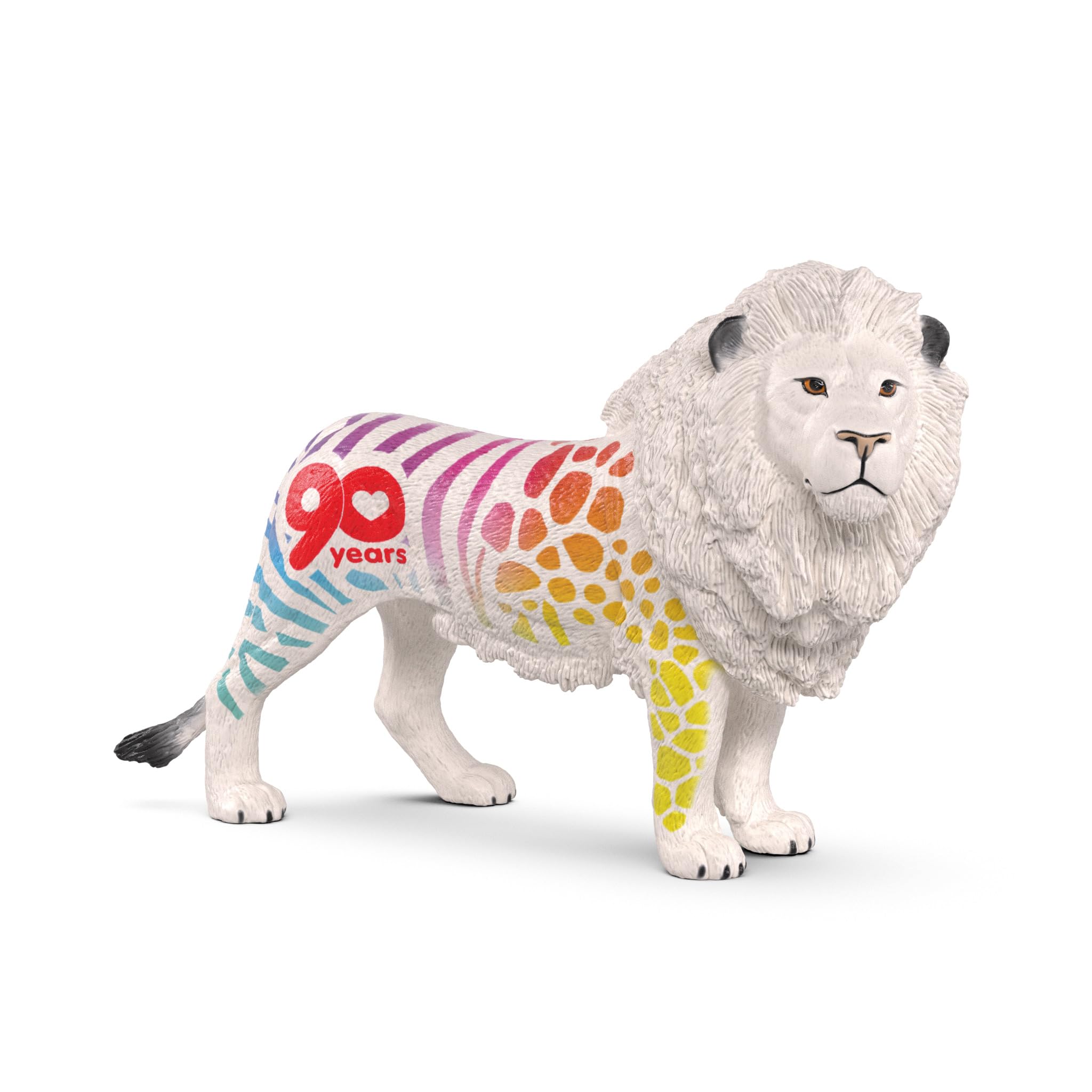 schleich COLLECTORS Leeuw 90 jaar Editie, vanaf 5 jaar, 72264 - Speelfiguur, 4 x 12 x 7 cm