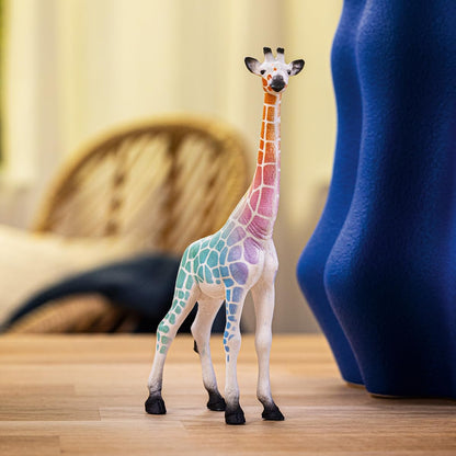 schleich COLLECTORS Giraffe 90 Jaar Editie, vanaf 5 jaar, 72266 - Speelfiguur, 4 x 9 x 17 cm