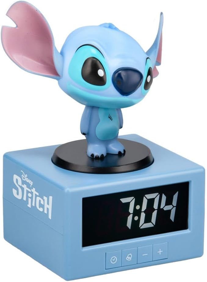 `STITCH - Icon Lamp Alarm Clock 4,7inch`