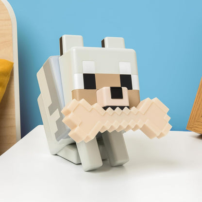 `MINECRAFT - Wolf - GloBuddies Light 5,6inch`