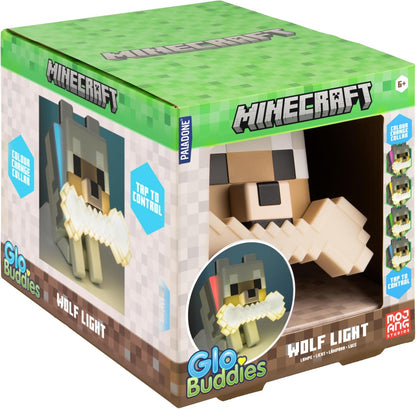 `MINECRAFT - Wolf - GloBuddies Light 5,6inch`