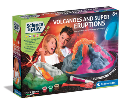 Clementoni - Wetenschap & Spel - Vulkaan Glow in the Dark (78803