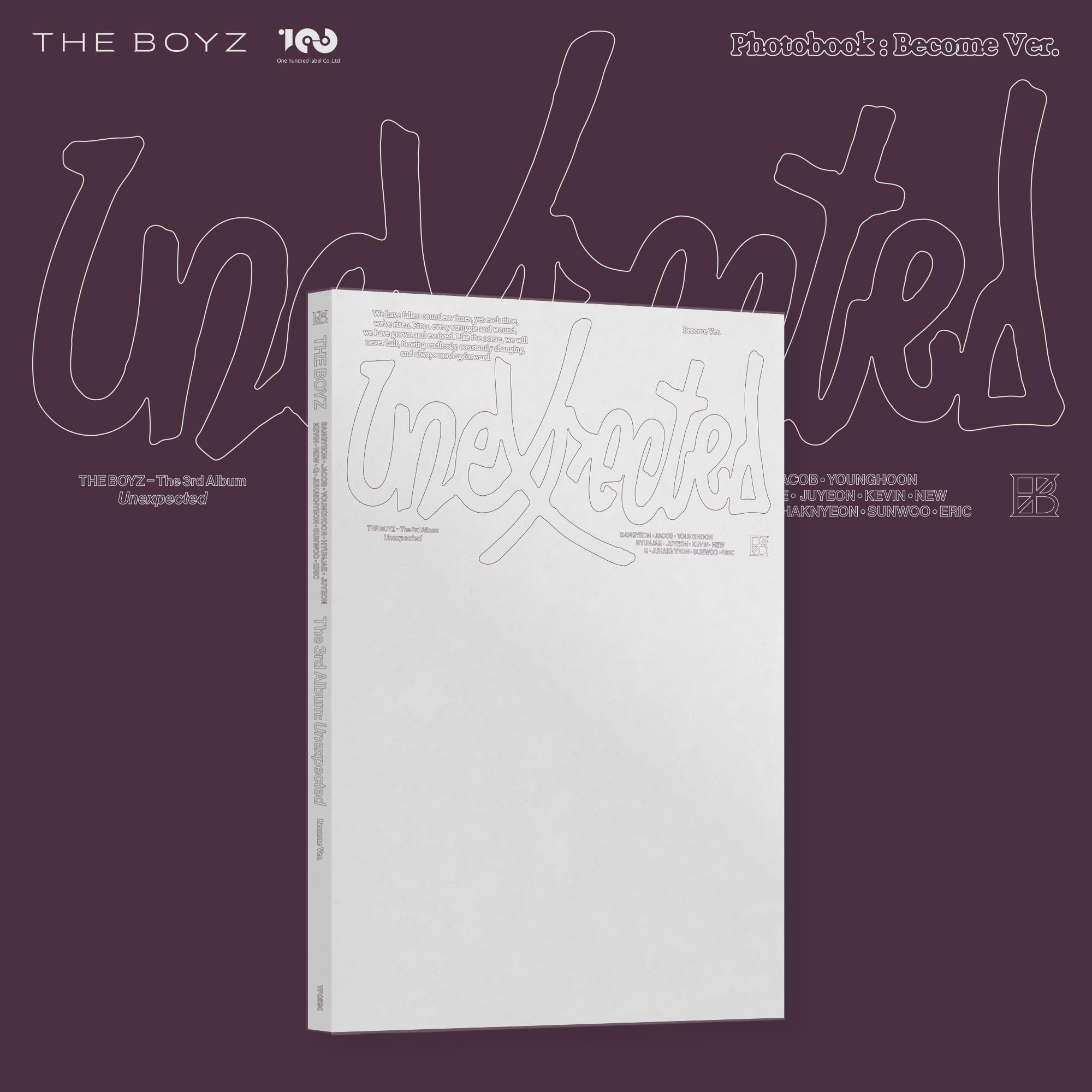 THE BOYZ The 3rd Album 'Unexpected' Photobook : Become Ver.