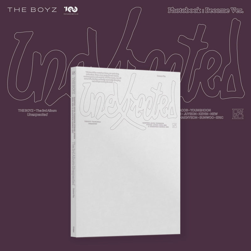 THE BOYZ The 3rd Album 'Unexpected' Photobook : Become Ver.