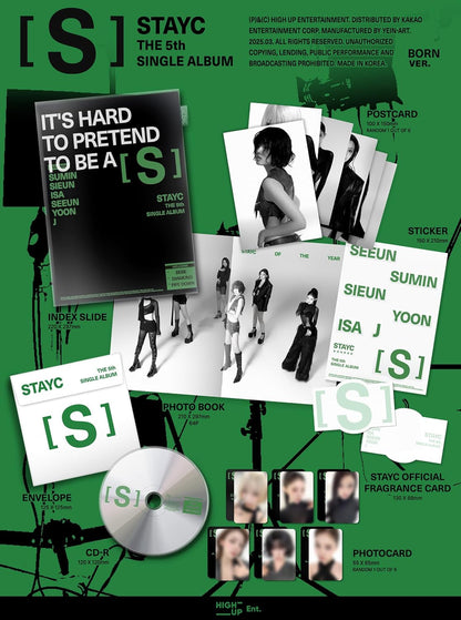 【2種セット】STAYC 5th Single  (ON AIR Ver. / BORN Ver.)