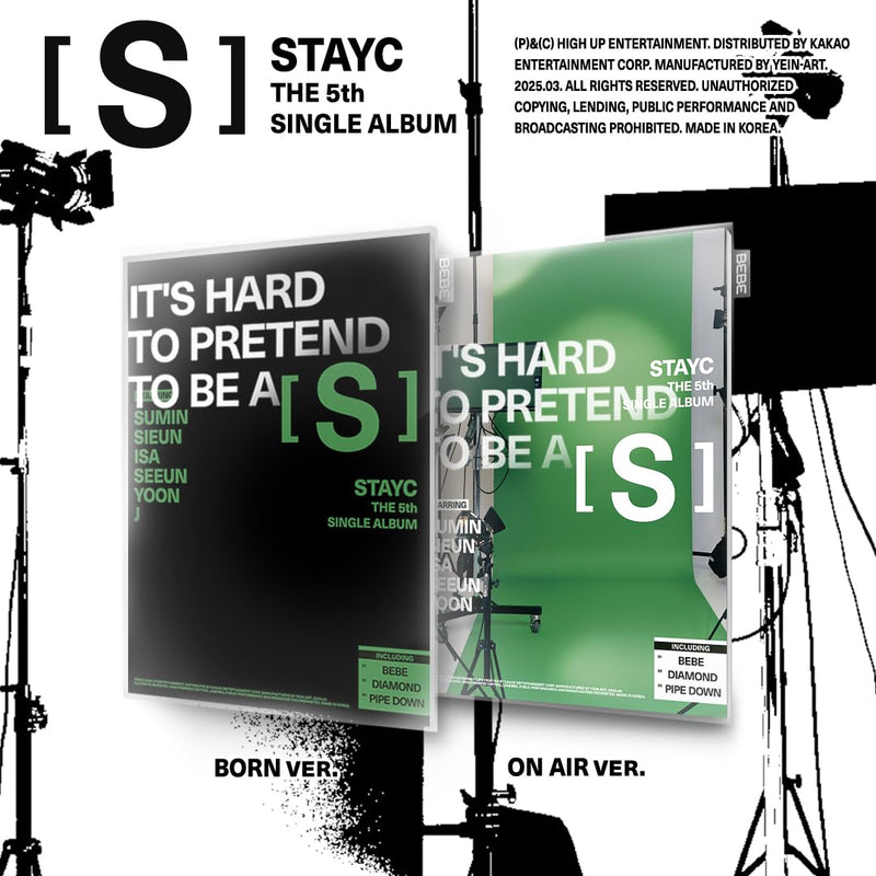 【2種セット】STAYC 5th Single  (ON AIR Ver. / BORN Ver.)