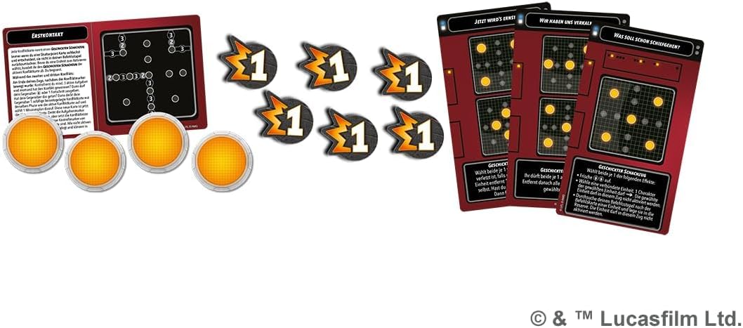 Atomic Mass Games Star Wars Shatterpoint: First Contact Mission Pack, Juego de Miniaturas, A Partir de 14 Años, para 2 Jugadores, 90 Minutos por Partida, Multilenguaje (Incluye Español