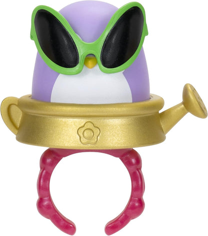 Squish-a-longs Paquete de 14 – Serie 1, Wave 2 – (14) Mini-Squish de 1 pulgada con (4) accesorios, (1) accesorio de anillo y (1) guía de coleccionista – Colecciona, intercambia y juega