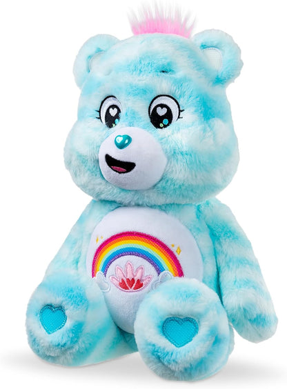 Care Bears 35cm Medium Plush – Sweet Serenity Bear (Eco Friendly) | Soft Cuddly Toy for Kids & Collectors, Pastel Colors